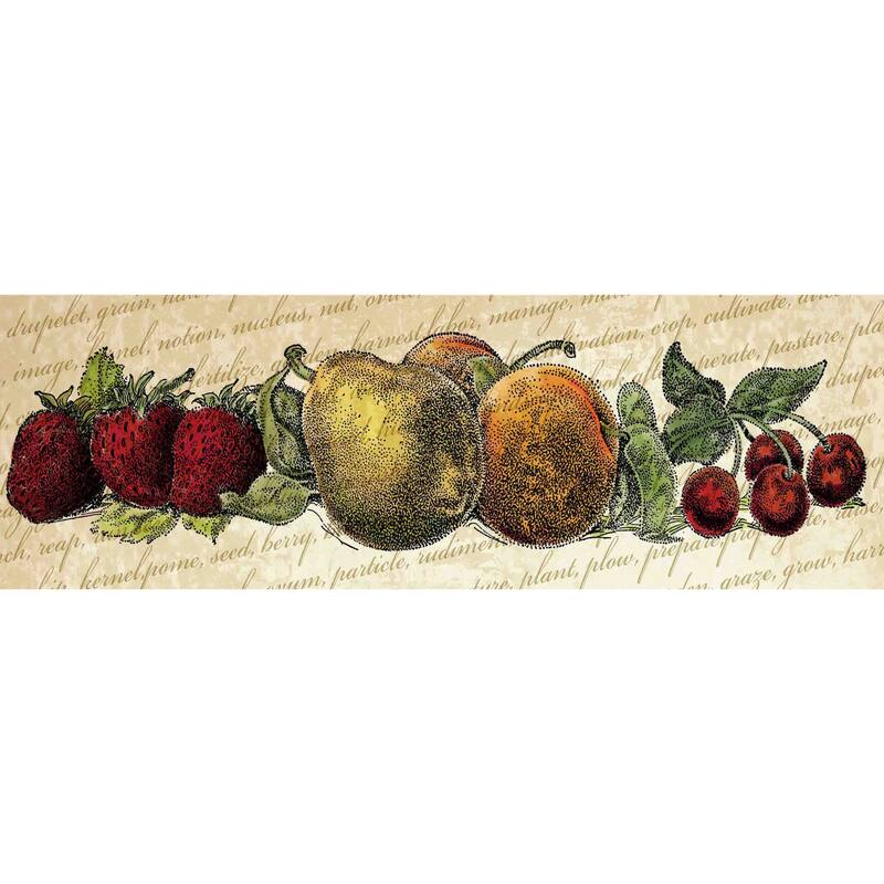 Marmont Hill - 'Fruit and Veg A' Painting Print on Canvas - Multi-Color