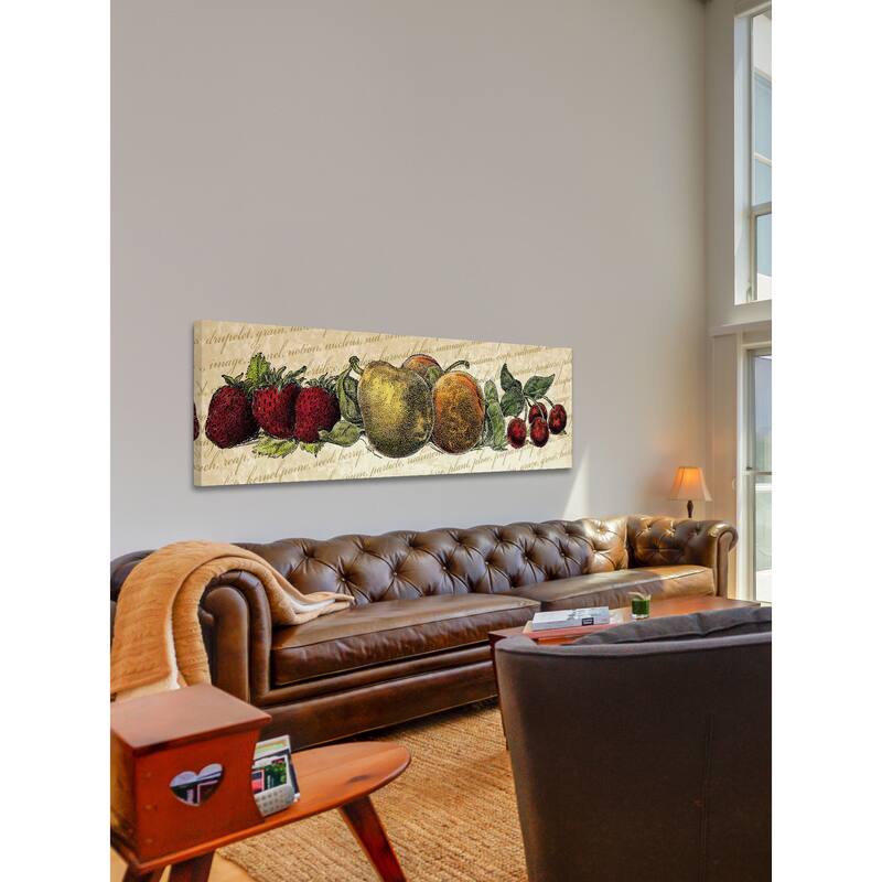 Marmont Hill - 'Fruit and Veg A' Painting Print on Canvas - Multi-Color