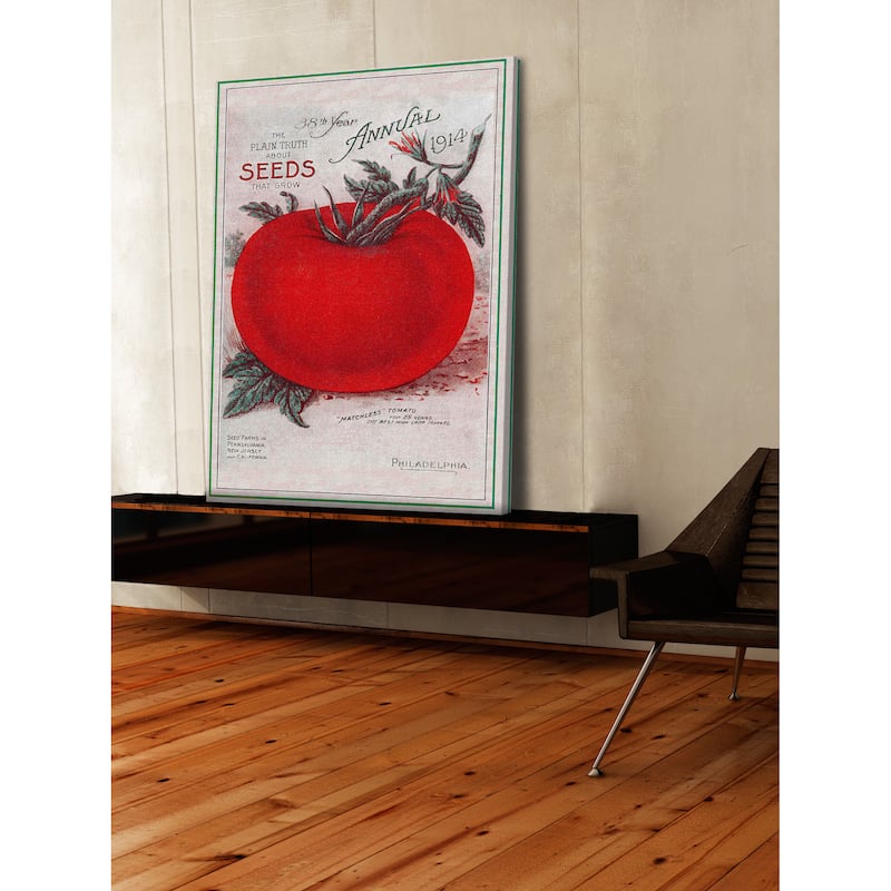 Marmont Hill - 'Tomatoes' Painting Print on Canvas - Multi-Color