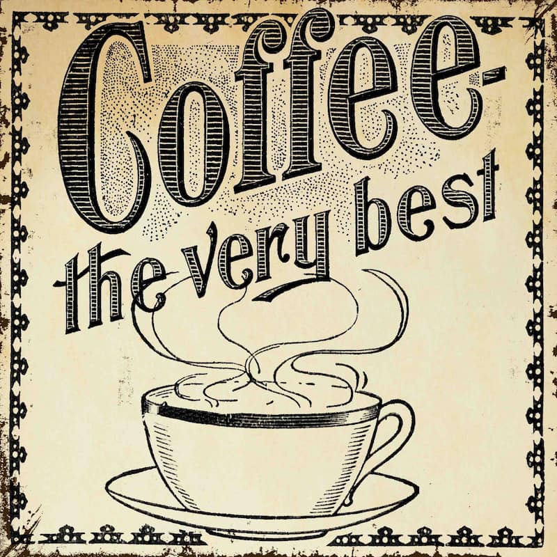 Marmont Hill - 'Coffee Best' Painting Print on Canvas - Multi-Color
