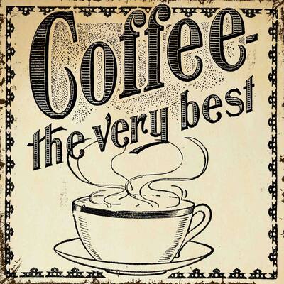 Marmont Hill - 'Coffee Best' Painting Print on Canvas - Multi-Color