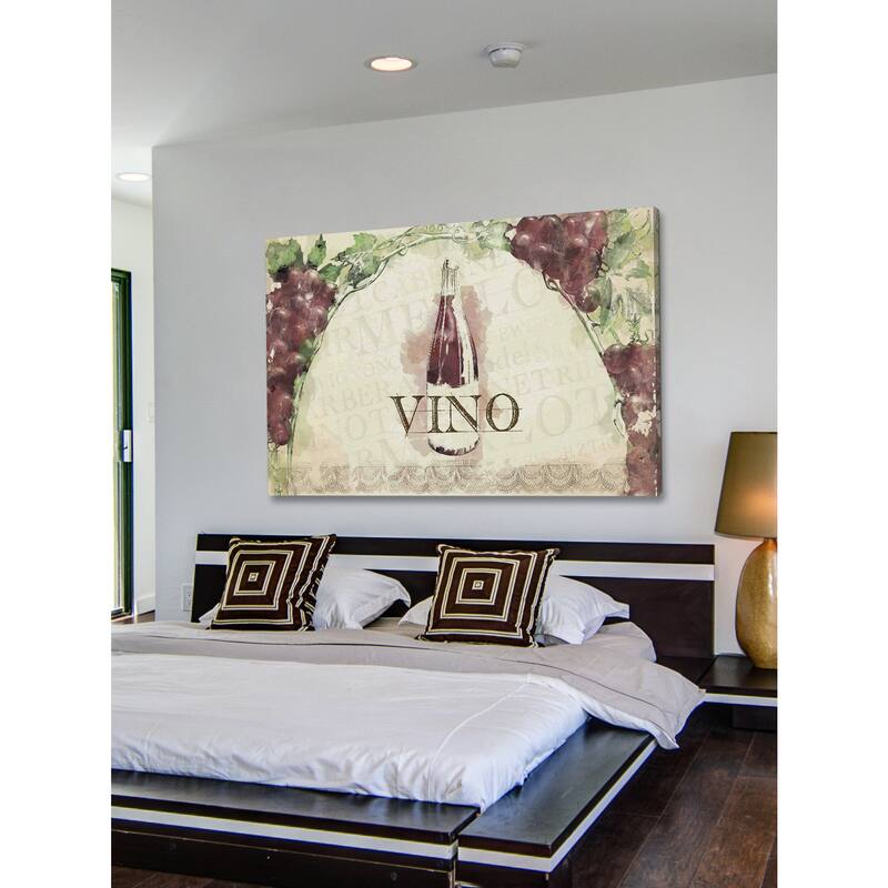 Marmont Hill - 'Wine' Painting Print on Canvas - Multi-Color