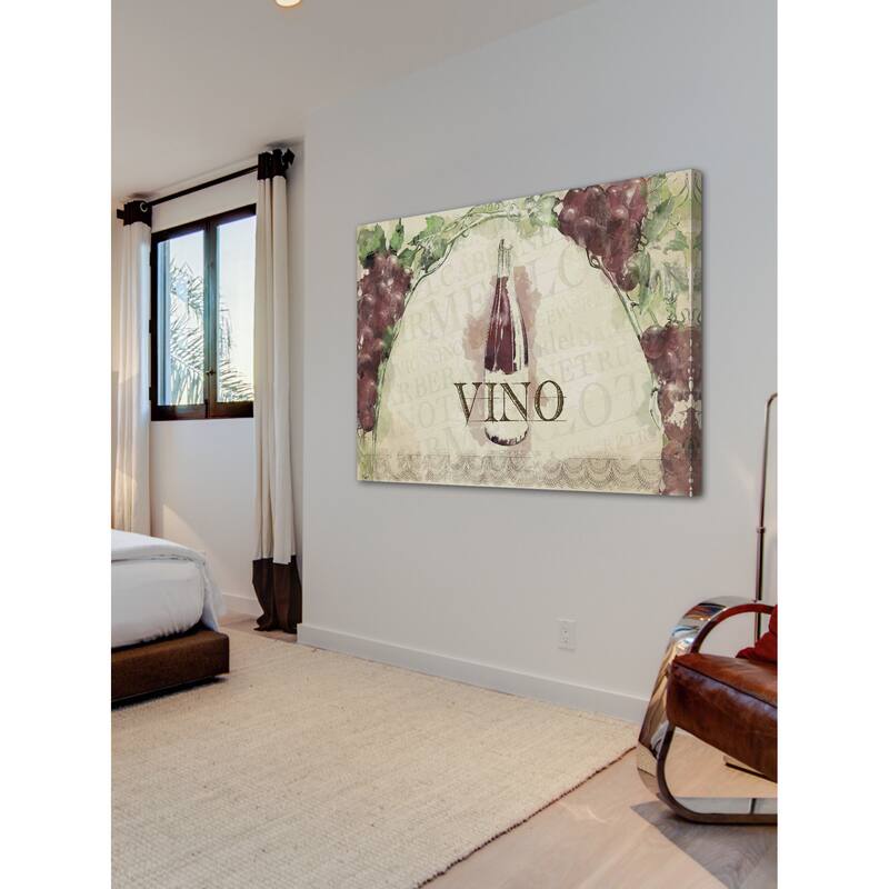 Marmont Hill - 'Wine' Painting Print on Canvas - Multi-Color