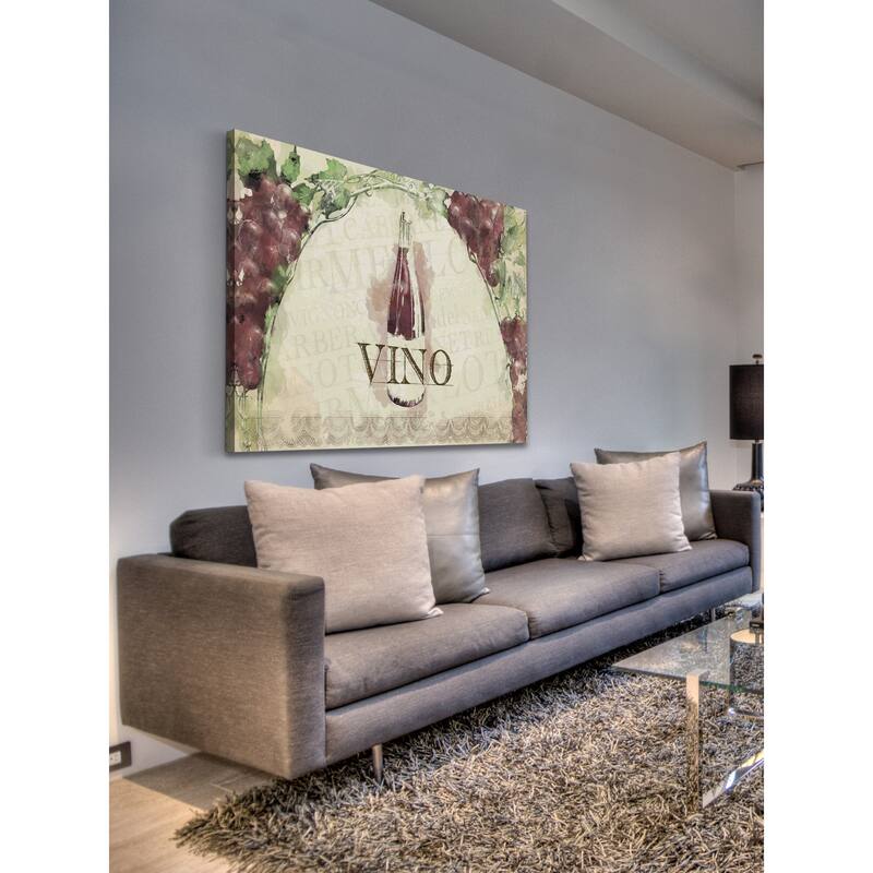 Marmont Hill - 'Wine' Painting Print on Canvas - Multi-Color
