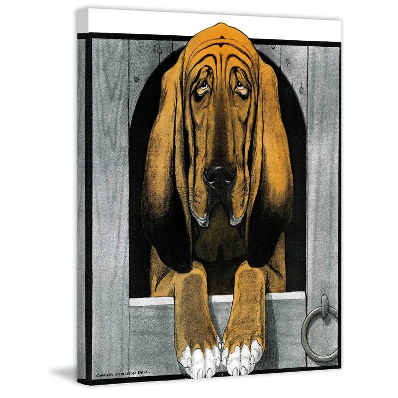 Marmont Hill - 'Journal Dog 2' Painting Print on Canvas - Multi-Color