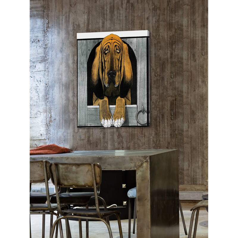 Marmont Hill - 'Journal Dog 2' Painting Print on Canvas - Multi-Color