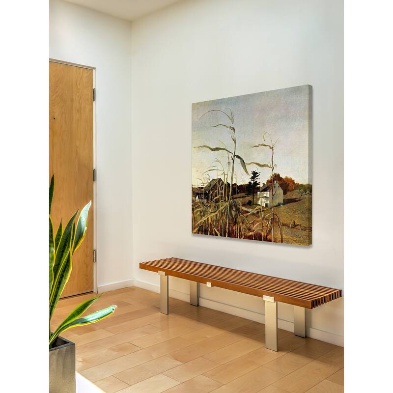 Marmont Hill - 'Farm Life' Painting Print on Canvas - Multi-Color