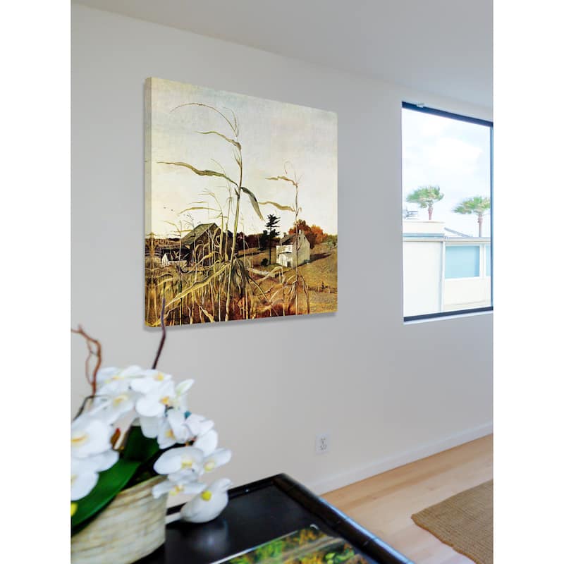 Marmont Hill - 'Farm Life' Painting Print on Canvas - Multi-Color