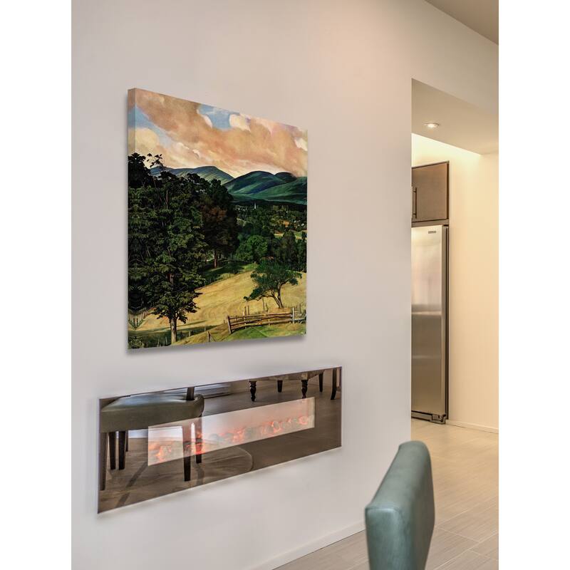 Marmont Hill - 'Greens' Painting Print on Canvas - Multi-Color