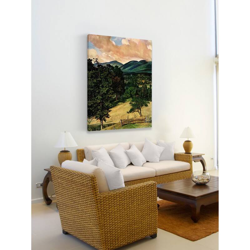 Marmont Hill - 'Greens' Painting Print on Canvas - Multi-Color