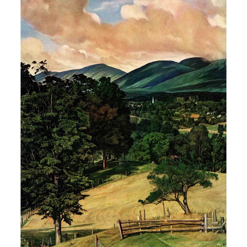 Marmont Hill - 'Greens' Painting Print on Canvas - Multi-Color
