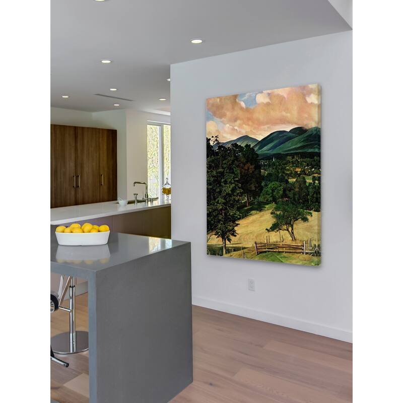 Marmont Hill - 'Greens' Painting Print on Canvas - Multi-Color