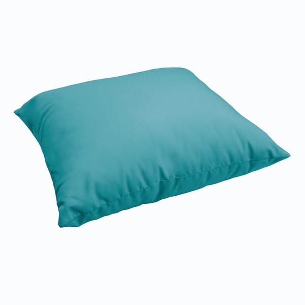 Sloane Aqua Blue 26 Inch Indoor Outdoor Floor Pillow On Sloane Aqua Blue 26 Inch Indoor Outdoor Floor Pillow On Free Shipping Today 11165627