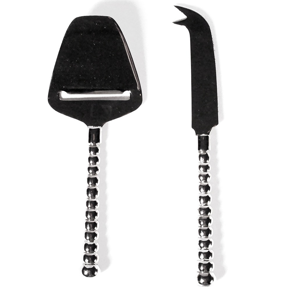 Heim Concept Beaded Crystal 2-piece Cheese Set