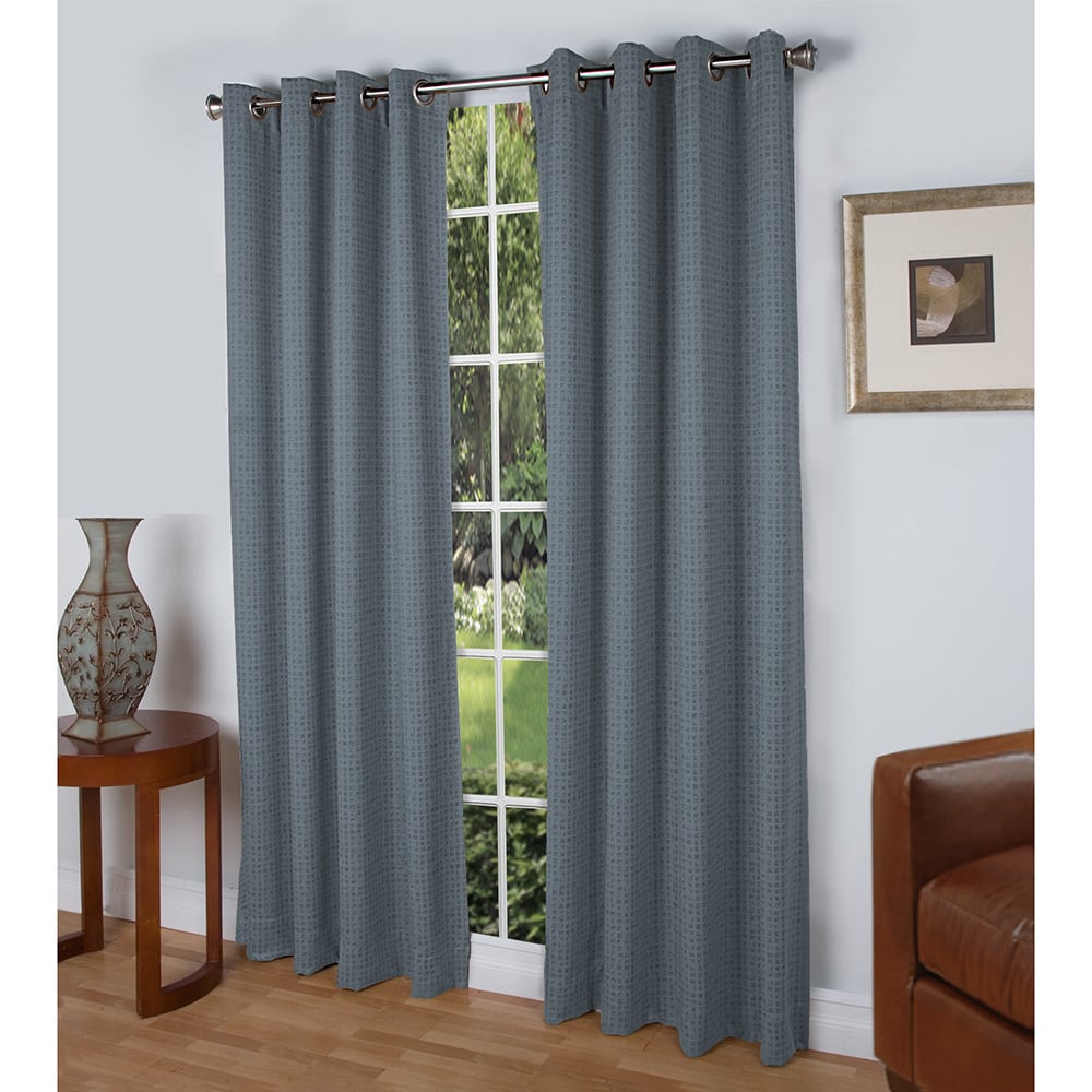 Spanish Steps Black-Out Grommet Curtain Panel