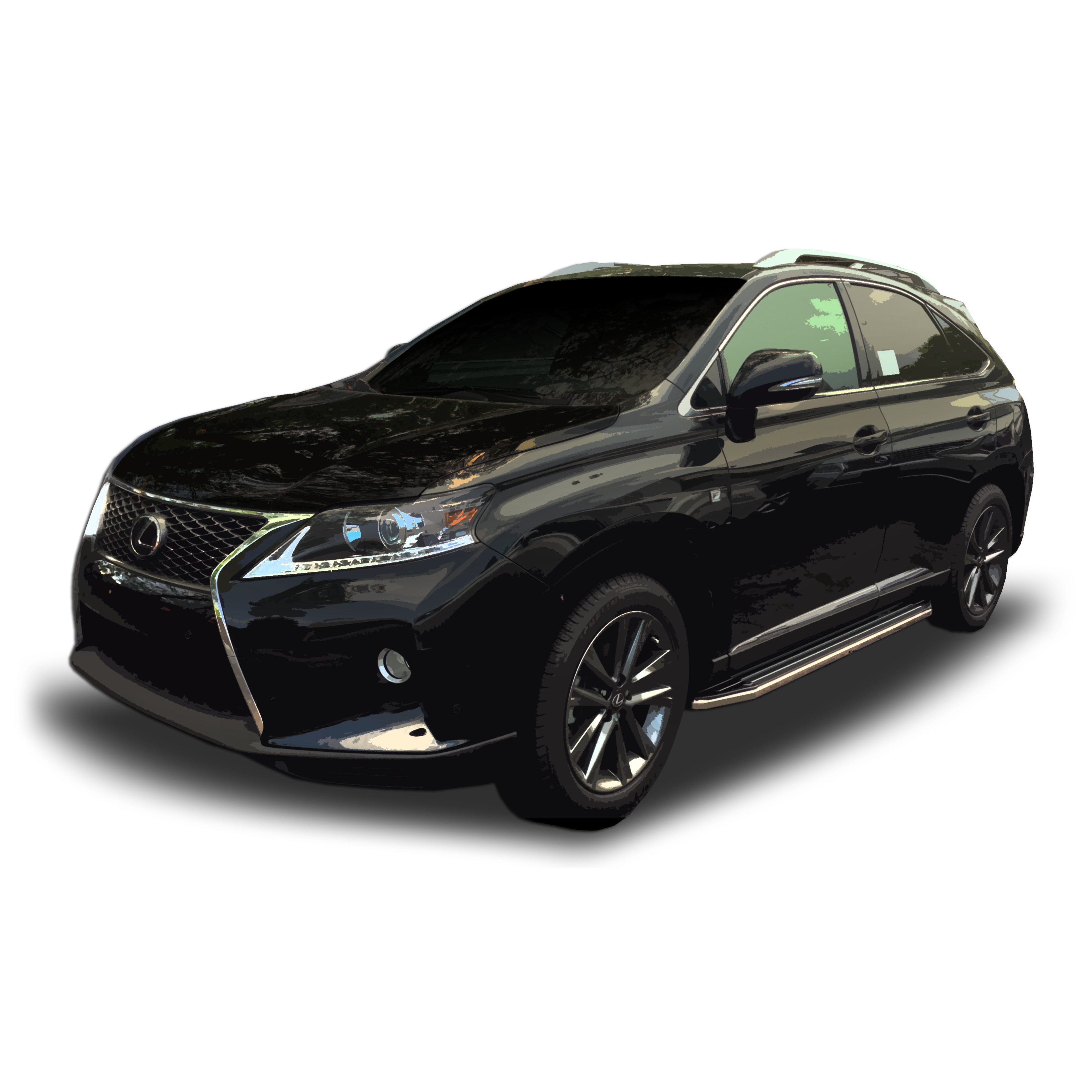 running boards for lexus rx 350