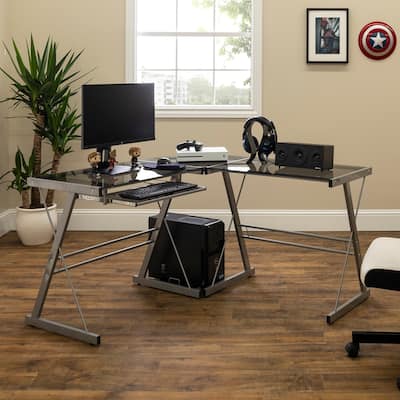 Buy Grey Corner Desks Metal Online At Overstock Our Best Home