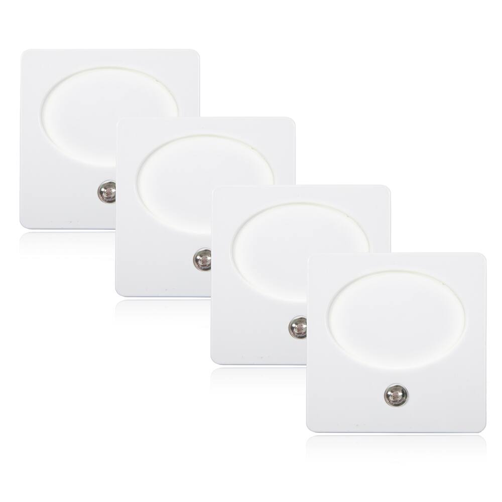 Maxxima LED Night Light with Dusk to Dawn Sensor (Pack of 4)