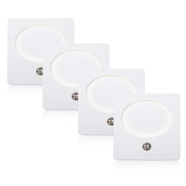 Maxxima LED Night Light with Dusk to Dawn Sensor (Pack of 4) Bed Bath