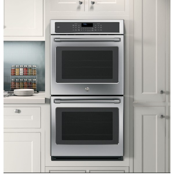 GE Cafe Series CK7500SHSS 27-inch Double Electric Wall Oven - 18162704 ...