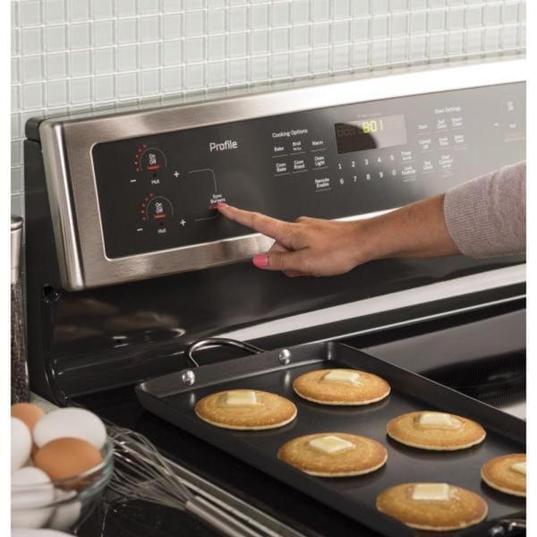 ge free standing induction range