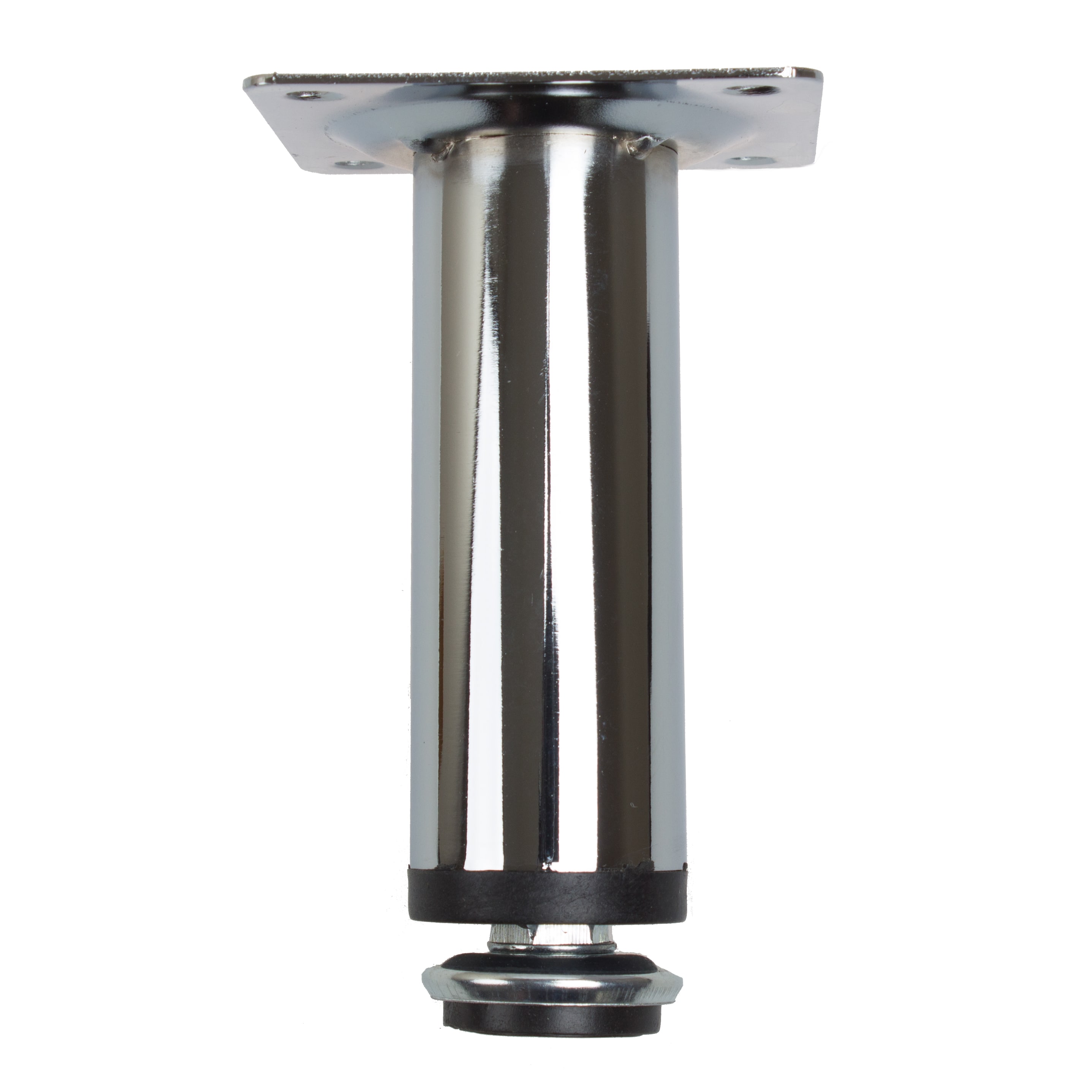 Shop Gliderite Steel Furniture Legs With Leveling Screw Polished