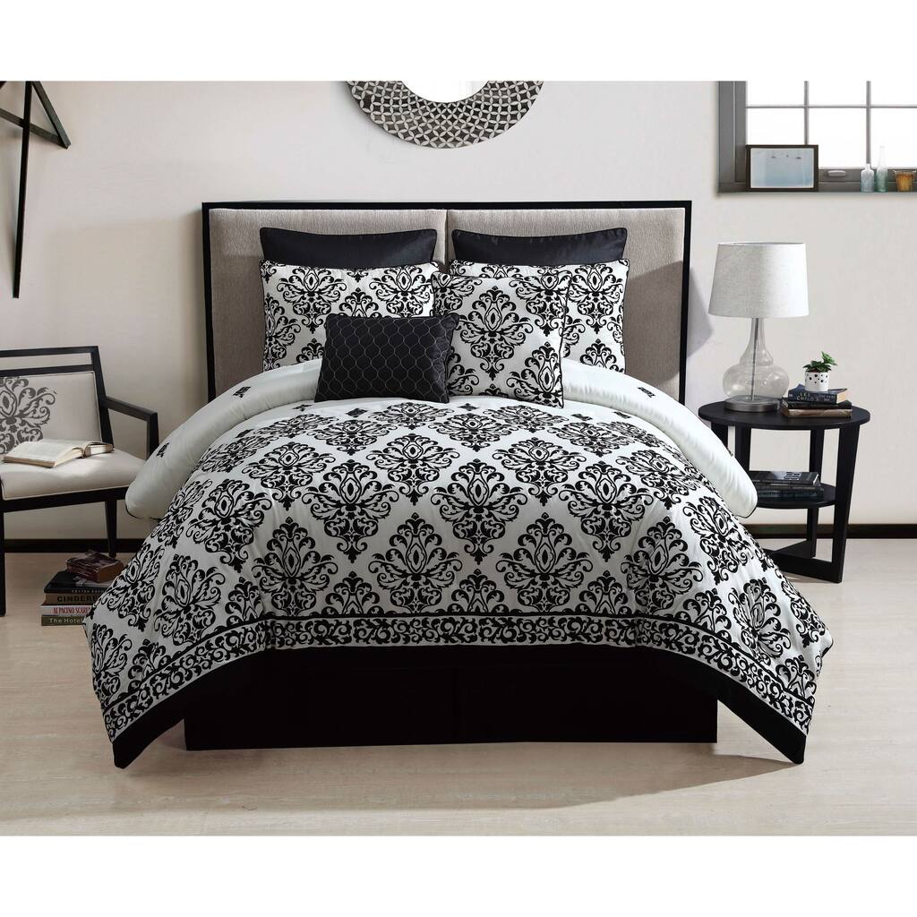 8-piece Toscana King-sized Comforter Set