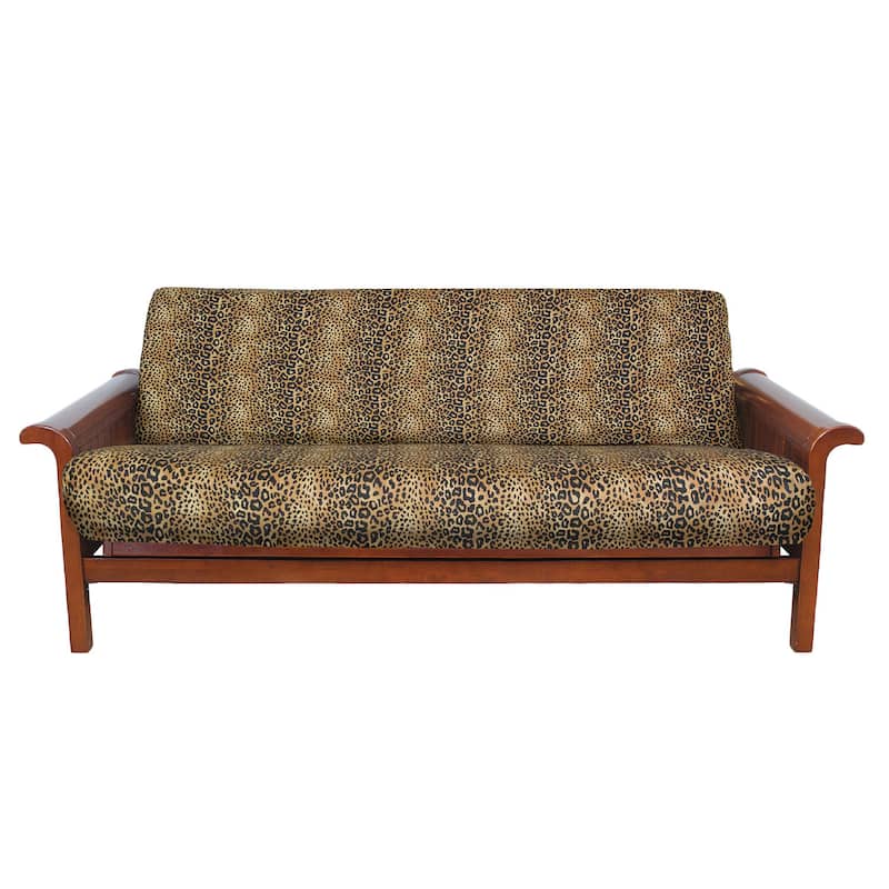 Cheetah Cotton Rich Futon Cover