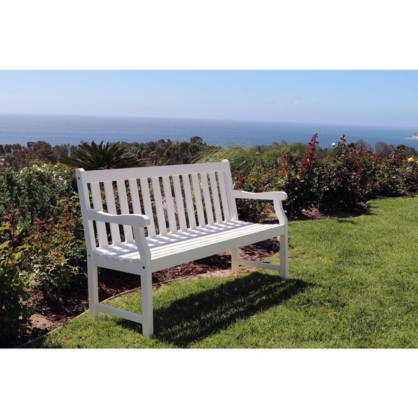 Shop Surfside Eco-friendly 5-foot Outdoor White Wood ...