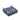 Pillow Perfect Outdoor/ Indoor Woodblock Prism Blue Squared Corners Seat Cushion (Set of 2)