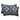 Pillow Perfect Outdoor/ Indoor Woodblock Prism Blue Rectangular Throw Pillow (Set of 2)