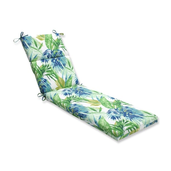 Pillow Perfect Outdoor Indoor Soleil Blue Green Chaise Lounge Pillow Perfect Outdoor Indoor Soleil Blue Green Chaise Lounge Cushion On Free Shipping Today 11170448