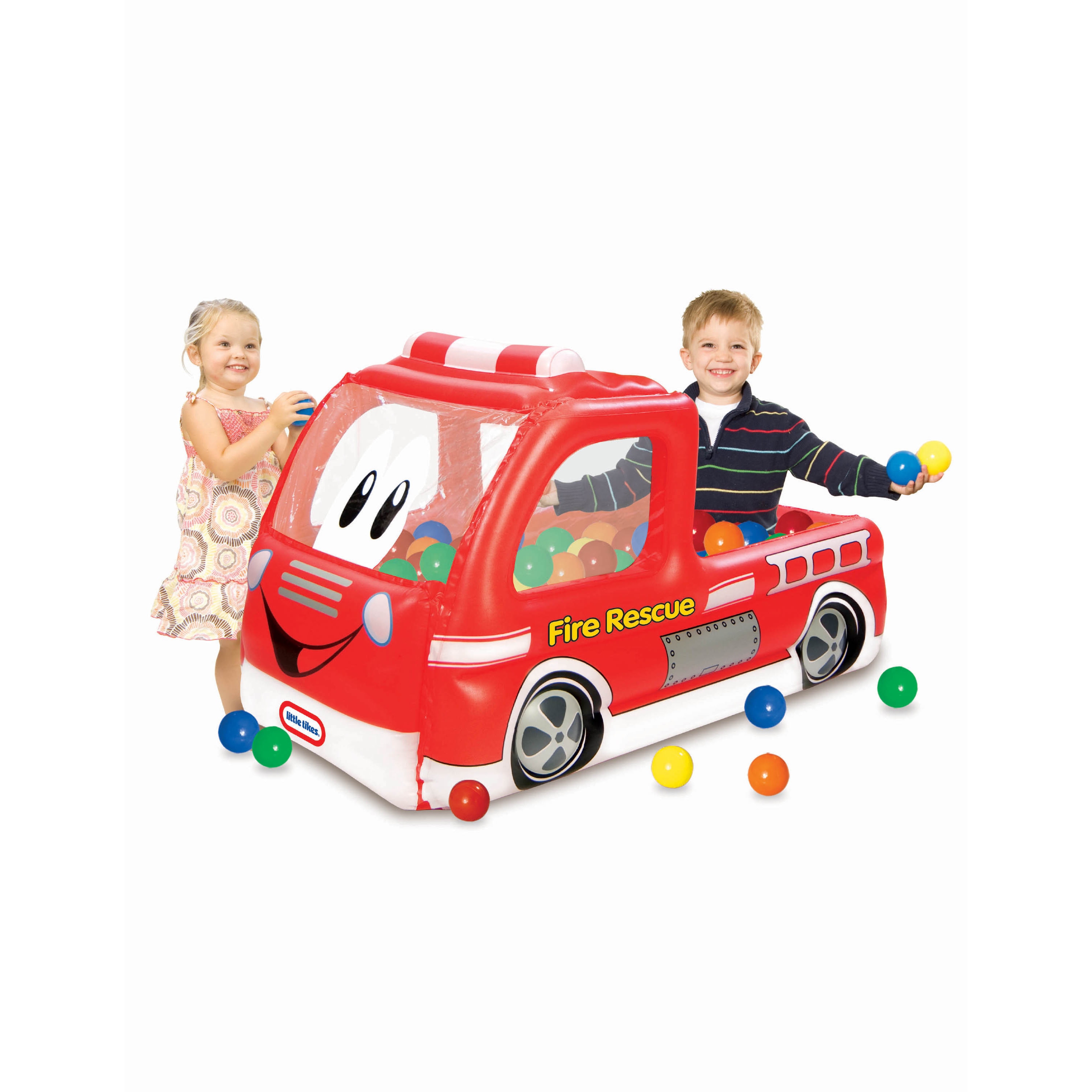 Shop Little Tikes Fire Truck Play Center Ball Pit Free Shipping