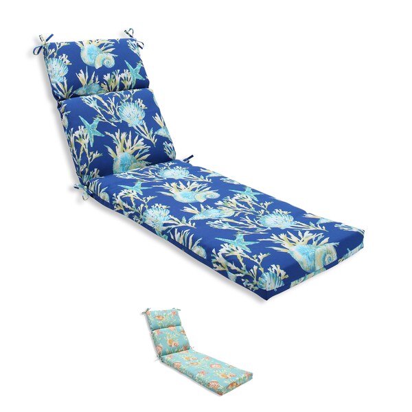 Shop Pillow Perfect Outdoor/ Indoor Daytrip Chaise Lounge Cushion On