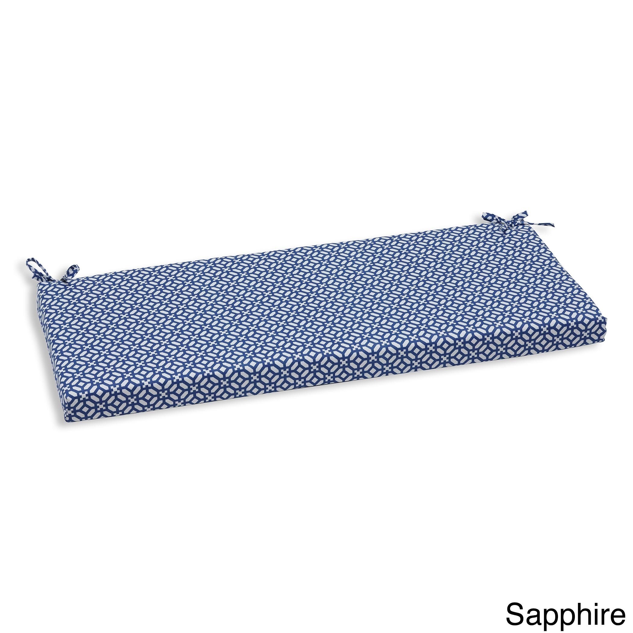 Pillow Perfect Outdoor/ Indoor In The Frame Bench Cushion | eBay Pillow Perfect Outdoor/ Indoor In The Frame Bench Cushion | eBay