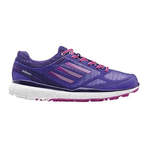 Adidas Women's Adizero Sport III Night Flash/ Purple/ Pink Golf Shoes