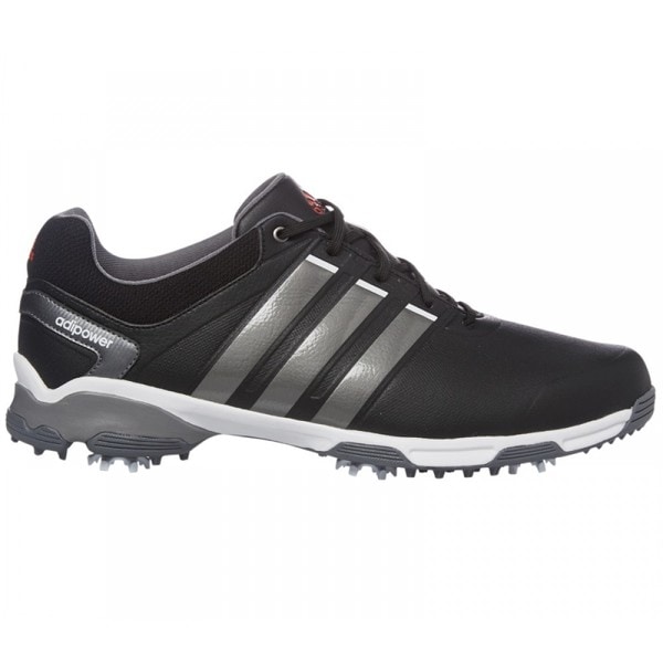 Shop Adidas Men's Adipower TR Core Black/ Iron Metallic/ White Golf ...