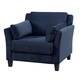preview thumbnail 4 of 10, Sier Contemporary Flannelette Padded Armchair by Furniture of America