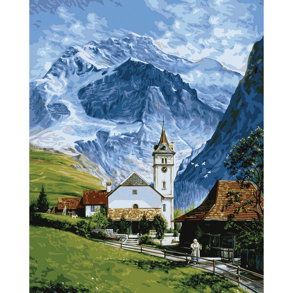 Paint By Number Kit 16inX20in Grindelwald - Bed Bath & Beyond