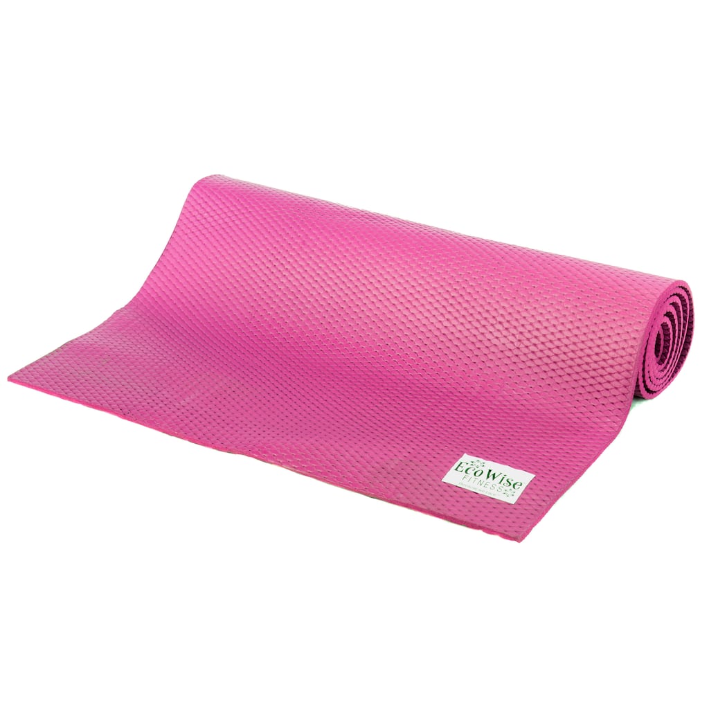Ecowise Essential Yoga/ Pilates Mat - 3/8" Thickness