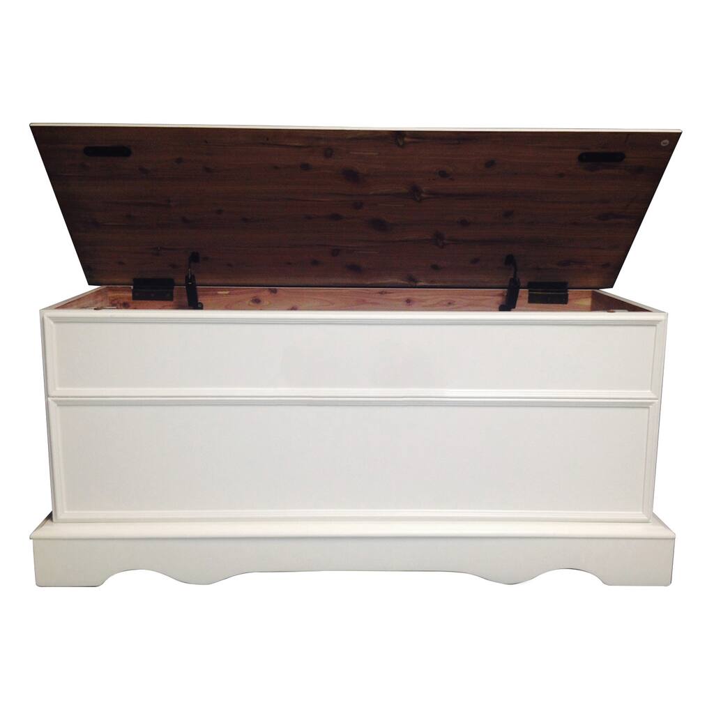 Bernards Oak Cedar Chest with Lid