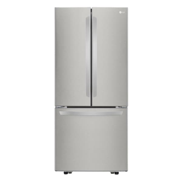 Shop LG 21.8cubic Foot French Door Refrigerator Free Shipping Today