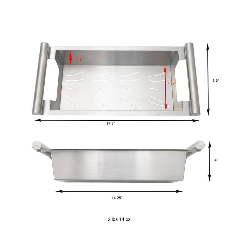 BOANN Modern Satin Stainless Kitchen Sink Colander
