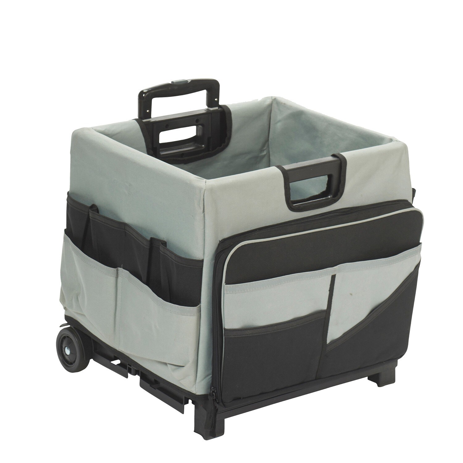 Memorystor Universal Black And Grey Rolling Organizer Set