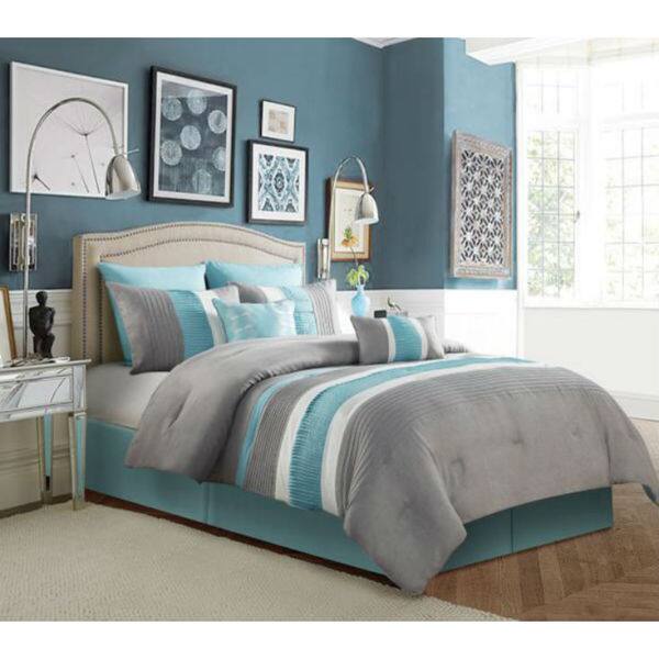 Shop Lawrence 8 Piece Comforter Set Free Shipping Today