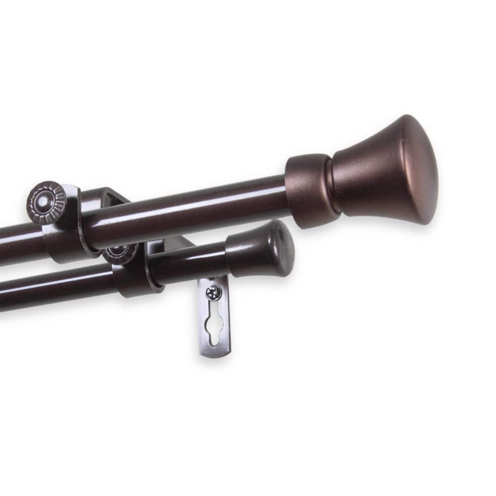 InStyleDesign Demi Adjustable Double Curtain Rod