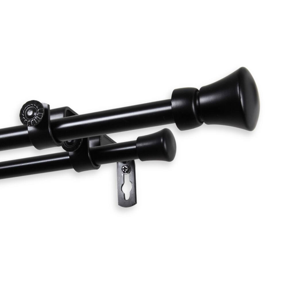 InStyleDesign Demi Adjustable Double Curtain Rod