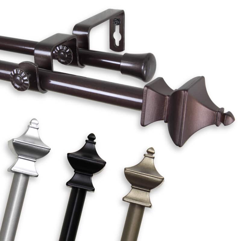 InStyleDesign Tierra Double Curtain Rod