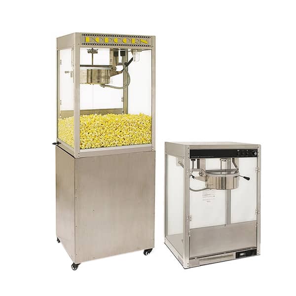 Superior Popcorn Black Countertop Movie Night Popcorn Popper Machine