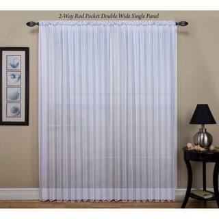 63 Inches Wide Width Curtains D Online At Tergaline Semi Sheer Unique Two Way Rod Pocket Top 108 In